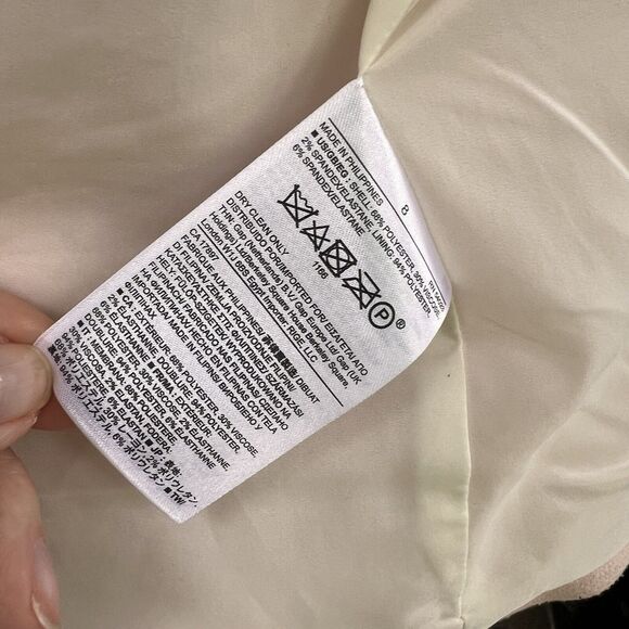 J. Crew White Linen Jacket Navy Rickrack Trim Button Front Blazer Mod Retro 8 - Picture 8 of 10